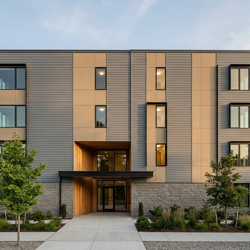 Commercial & Multi-Family Cladding installation